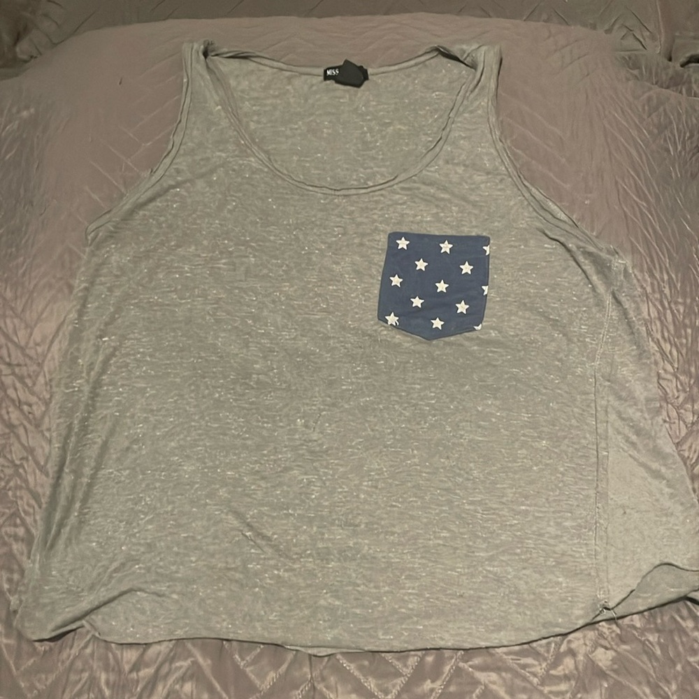 Miss Chievous brand tank top patriotic super cute